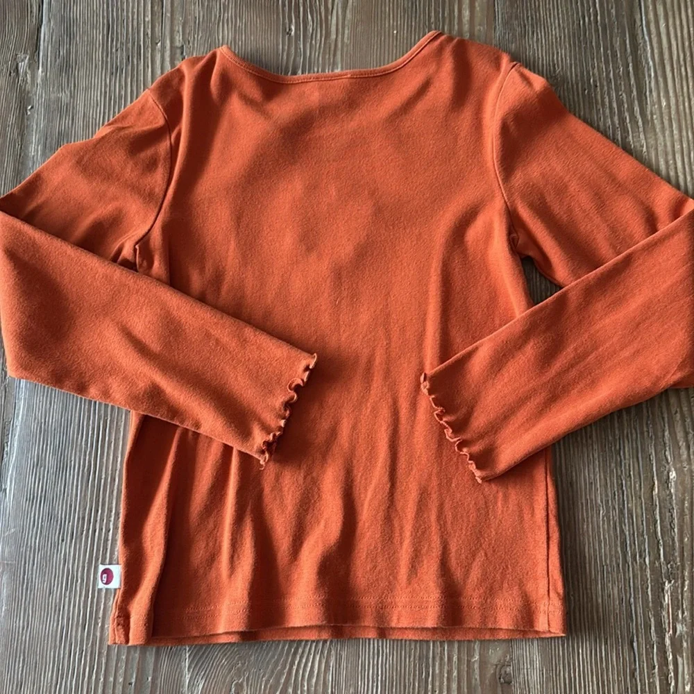 Gymboree Denim Skort matching shirt set With Buttons size 7